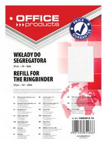 Caiete - Rezerva A4 pentru caiet mecanic, 50 file/top, Office Products - matematica