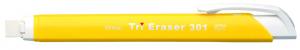 Radiera mecanica PENAC Tri Eraser, triunghiulara, 100% cauciuc - corp galben [2]