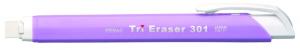 Radiera mecanica PENAC Tri Eraser, triunghiulara, 100% cauciuc - corp violet pastel [1]