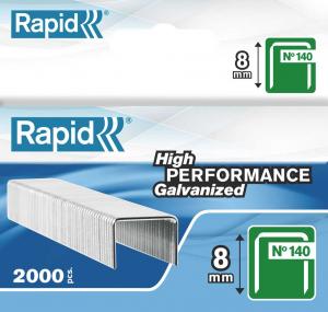 Capse RAPID 140/ 8, 2.000 buc/cutie - pentru pistol de capsat RAPID [1]