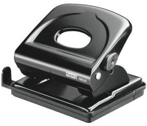 Perforatoare - Perforator metalic RAPID FMC25, 25 coli  - negru