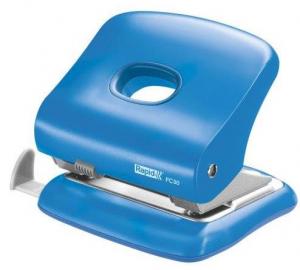 Perforator plastic RAPID FC30, 30 coli - albastru deschis [3]