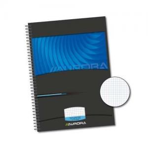Caiete - Caiet cu spirala, A4, 72 file - 90g/mp, coperti carton rigid, AURORA Mano - matematica