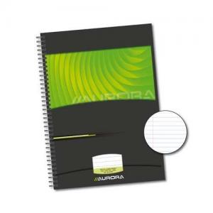 Caiete - Caiet cu spirala, A4, 72 file - 90g/mp, coperti carton rigid, AURORA Mano - dictando