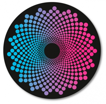 Ghiozdane - Abtibilduri roti, 2 buc./set, Roller NIKIDOM - Dots