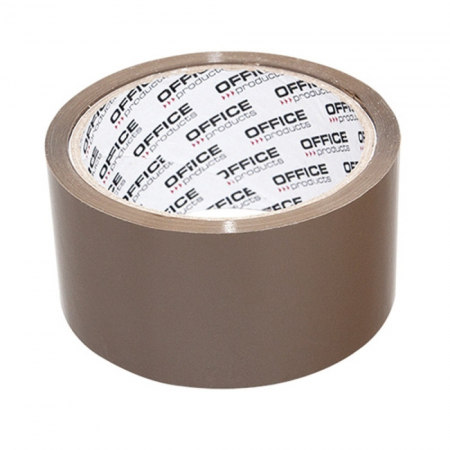 Benzi adezive - Banda adeziva 48mm x 50 y, 45 microni, hot melt, Office Products - maro