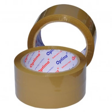 Benzi adezive - Banda adeziva 48mm x 66 y, 38 microni, Optima - maro