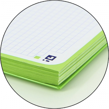 Caiet cu spirala, OXFORD Europeanbook 1, A4+, 80 file-90g/mp, hardcover verde, Scribzee-mate [4]