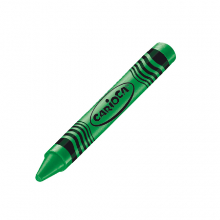 Creioane cerate, rotunde, lavabile, D-12mm, 12 culori/cutie, CARIOCA Wax Crayon Maxi [1]