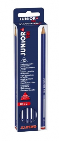 Articole scolare pentru scris - Creion cu corp triunghiular, ALPINO Tri - duritate HB