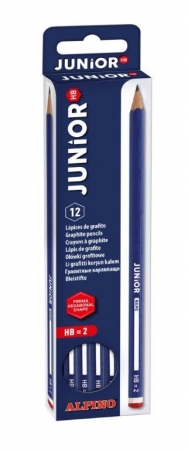 Articole scolare pentru scris - Creion cu guma ALPINO Junior - duritate HB