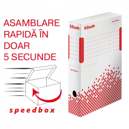 Cutii arhivare - Cutie de arhivare ESSELTE Speedbox  80mm