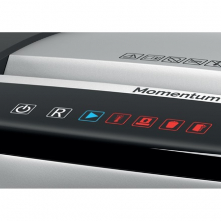Distrugator documente manual REXEL MOMENTUM X420, P4, cross-cut (confeti), 20 coli, cos 30l, negru [2]
