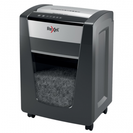 Distrugator documente manual REXEL MOMENTUM X420, P4, cross-cut (confeti), 20 coli, cos 30l, negru [1]