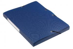 Mape din plastic - Mapa din plastic cu elastic, 25mm latime, ELBA Memphis - albastru