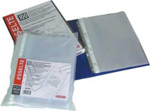 Folii simple pentru protectie documente - Folie protectie ESSELTE Economy, A4, 35 mic, 100 buc/set