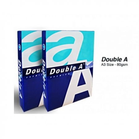 Hartie DOUBLE A Premium, A3, alba, 80g/mp, 500 coli/top, clasa A+ [5]