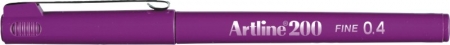 Linere - Liner ARTLINE 200, varf fetru 0.4mm - magenta