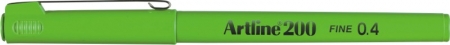 Linere - Liner ARTLINE 200, varf fetru 0.4mm - vernil