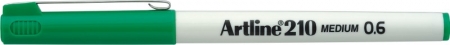 Linere - Liner ARTLINE 210, varf fetru 0.6mm - verde