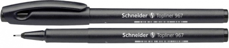 Linere - Liner SCHNEIDER 967, varf fetru 0.4mm - negru