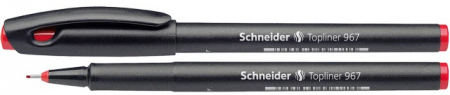 Linere - Liner SCHNEIDER 967, varf fetru 0.4mm - rosu