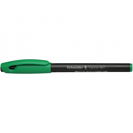 Linere - Liner SCHNEIDER 967, varf fetru 0.4mm - verde