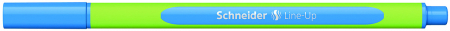 Linere - Liner SCHNEIDER Line-Up, rubber grip, varf fetru 0.4mm - albastru mineral