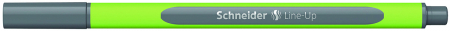 Linere - Liner SCHNEIDER Line-Up, rubber grip, varf fetru 0.4mm - gri space
