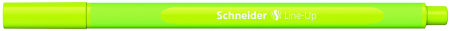 Linere - Liner SCHNEIDER Line-Up, rubber grip, varf fetru 0.4mm - mar verde