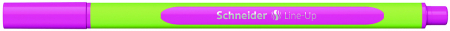 Linere - Liner SCHNEIDER Line-Up, rubber grip, varf fetru 0.4mm - roz fashion