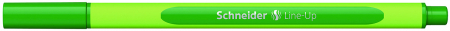 Linere - Liner SCHNEIDER Line-Up, rubber grip, varf fetru 0.4mm - verde black forest
