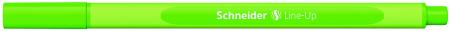 Linere - Liner SCHNEIDER Line-Up, rubber grip, varf fetru 0.4mm - verde fluorescent