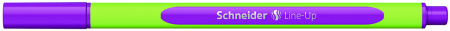 Linere - Liner SCHNEIDER Line-Up, rubber grip, varf fetru 0.4mm - violet electric