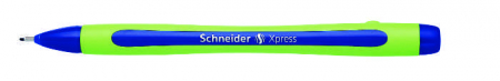 Linere - Liner SCHNEIDER Xpress, rubber grip, varf fetru 0.8mm - albastru