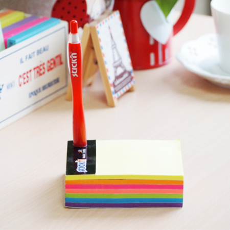 Magic cube color 101 x 76 mm, 280 file, Stick"n - 7 culori neon [1]