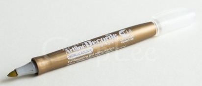 Markere speciale - Marker ARTLINE Decorite, varf rotund 1.0mm - auriu