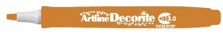 Markere speciale - Marker ARTLINE Decorite, varf tesit 3.0mm - bronz
