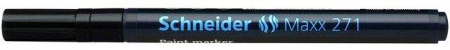 Markere cu vopsea - Marker cu vopsea SCHNEIDER Maxx 271, varf rotund 1-2mm - negru