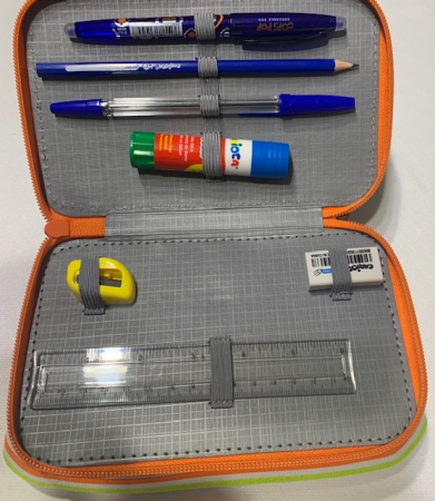Penar CARIOCA Fluo, cu 3 fermoare, complet echipat [10]