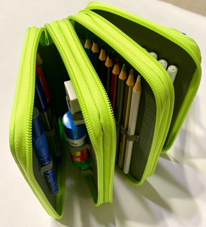 Penar CARIOCA Fluo, cu 3 fermoare, complet echipat [7]
