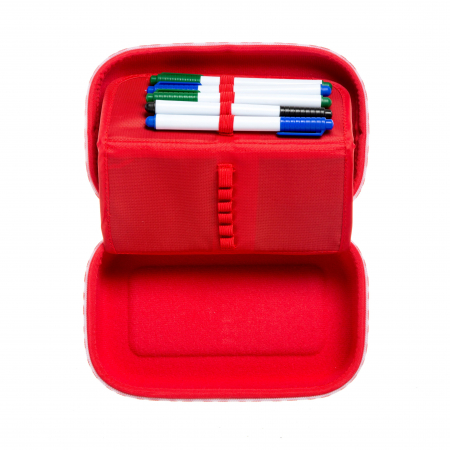 Penar cu fermoar, cu separator, ZIPIT Wildlings Storage box - mov [3]