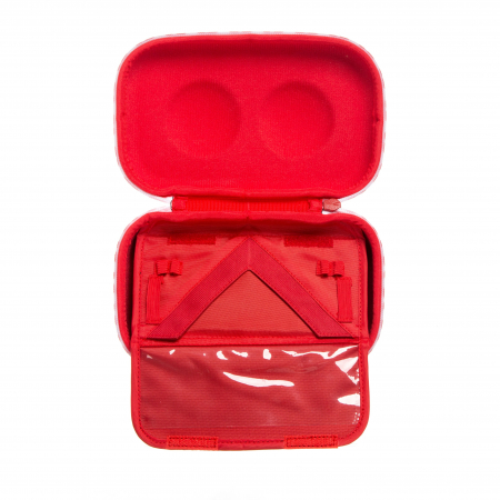Penar cu fermoar, cu separator, ZIPIT Wildlings Storage box - mov [2]