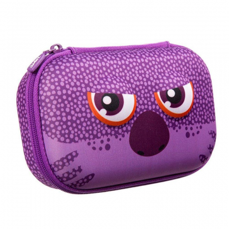 Penare Zipit - Penar cu fermoar, ZIPIT Wildlings Storage box - mov