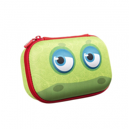 Penare Zipit - Penar cu fermoar, ZIPIT Wildlings Storage box - verde