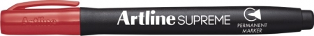 Markere si textmarkere - Permanent marker ARTLINE Supreme, corp plastic, varf rotund 1.0mm - rosu