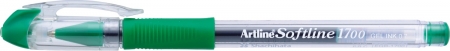 Pixuri cu gel - Pix cu gel ARTLINE Softline 1700, rubber grip, varf 0.7mm - verde