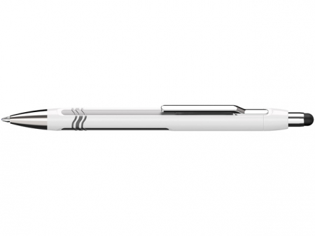 Pixuri - Pix SCHNEIDER Epsilon Touch XB, varf 1.4mm - corp alb/argintiu - scriere albastra
