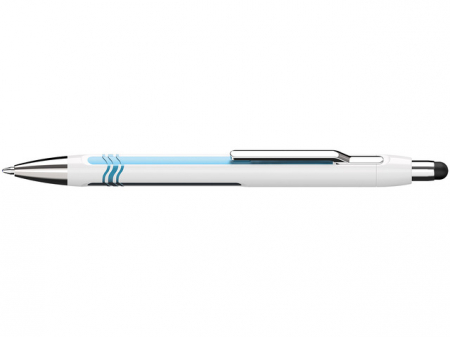 Pixuri - Pix SCHNEIDER Epsilon Touch XB, varf 1.4mm - corp alb/bleu - scriere albastra