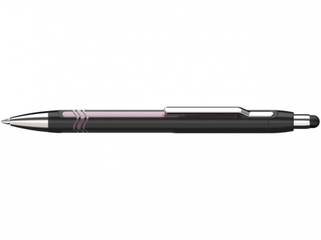 Pixuri - Pix SCHNEIDER Epsilon Touch XB, varf 1.4mm - corp negru/roz - scriere albastra